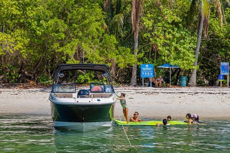 Miami Private Boat Charter: Raccoon Island & Sandbar Experience