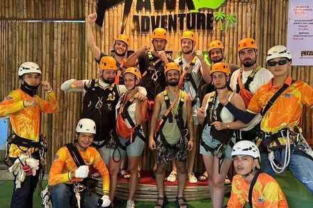 The Biggest and longest Zipline, Hawk, Koh Samui