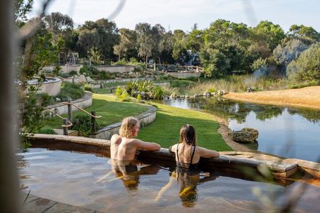 Mornington Peninsula Hot Springs with Winery Lunch and Wine