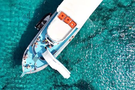 Blue Lagoon trip with slide & music departing from Latchi harbour