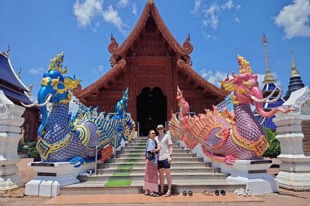 Chiang Mai Sticky Waterfall Dantewada and Banden Temple Tour 