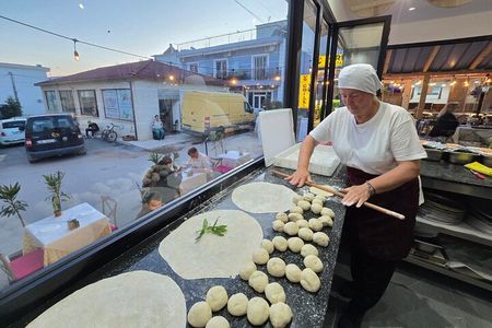Private Traditional Albanian Lakror Cooking Class in Ksamil