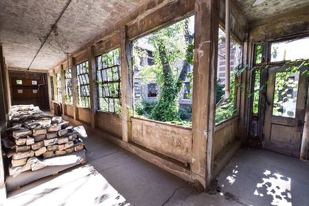 Hard Hat Tour of the Abandoned Ellis Island Hospital Complex