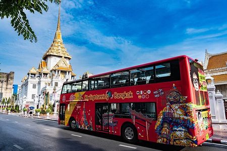 Bangkok: City Sightseeing Hop-On Hop-Off Bus Tour