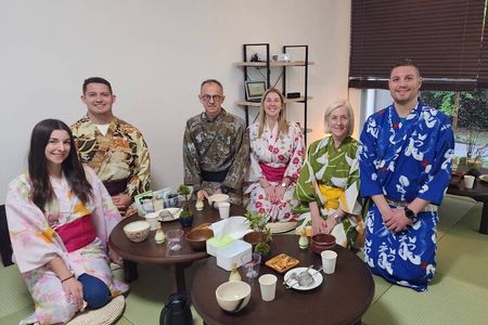 Matcha and Kimono Experience in Tokyo