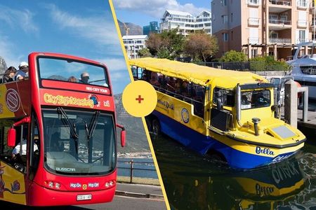 Cape Town Hop-On Hop-Off Bus & Waterfront Duck Tour Combo