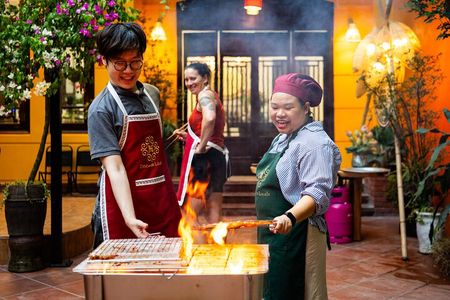 Experience Hanoi Cooking Class with Free Wine Tasting