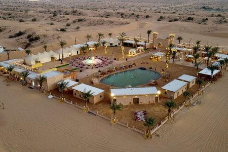 Luxury Desert Safari Dubai with BBQ, Camel Ride and Dune Bashing