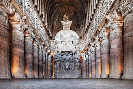 3-Day Private Ajanta Ellora UNESCO Trip From Delhi with Flights