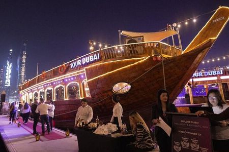 Royal Indian Dinner Dhow Cruise at Dubai Marina