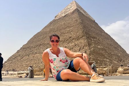 ALL INCLUSIVE PRIVATE DAY Giza Pyramids ,CAMEL ride, LUNCH