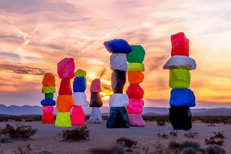 Grand Canyon West, Hoover Dam and Seven Magic Mountains 