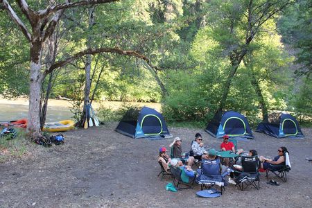 Klickitat River Two Days Rafting and One Night Camping