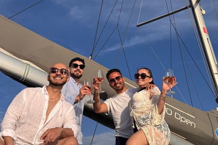 Mykonos Shared Catamaran Tour Experience