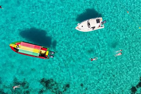 Private Speedboat 4hrs Around Comino Crystal Blue Lagoon Caves