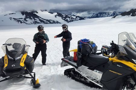 Private Summer Snowmobile / Helicopter Tour