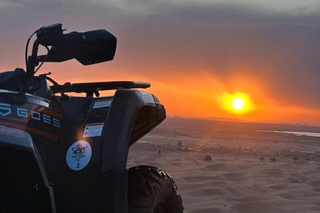 Merzouga quad & sandboarding