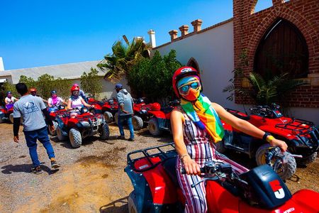 Hurghada 3 Hours Safari Quad Bike, Camel ride and free shopping