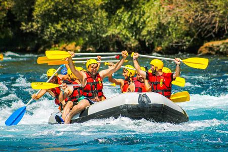 Rafting And Swimming Adventure on the Black Drin River