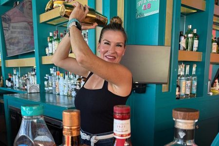 Cocktail Making in Cozumel Mexico