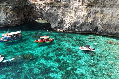 Private Speedboat 2 hrs Crystal & Blue Lagoon Caves & Snorkelling