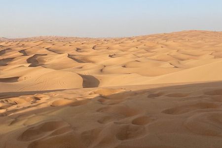 Evening Desert Safari With Quad Bike, BBQ dinner & live shows 