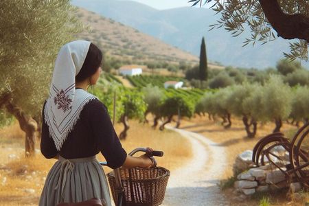 Πολιτισμικό tour με ηλεκτρικό ποδήλατο και guide Σουλουξίνα Κρήτη