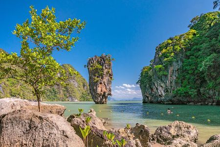 James Bond Island by Big Boat with Canoeing