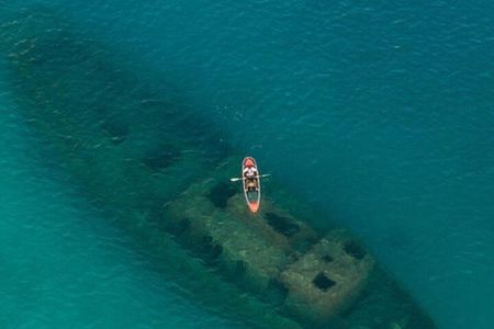 Carlisle Bay Clear Kayak Shipwreck Tour