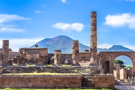 Walk Through Time: Vesuvius Crater Hike & Pompeii Ruins Tour