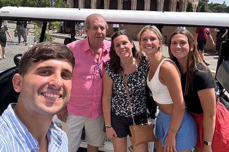  Rome in Golf Cart 4 Hours History & have Fun