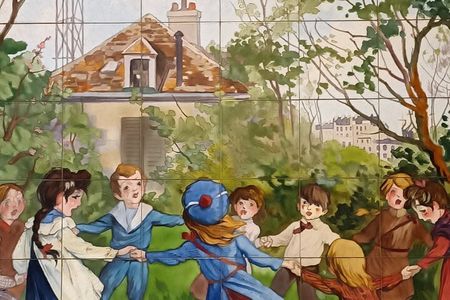 Montmartre with family