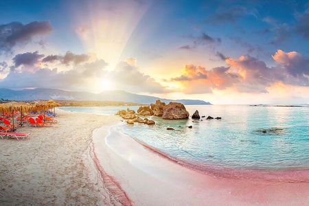 Elafonisi Pink Beach, Cave of Wisdom & Cretan Lunch