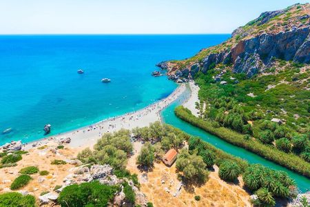 Elite Crete: Kourtaliotiko Canyon & Preveli Palm Oasis