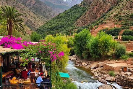 Visit the beautiful places DE Marrakech and the Atlas Mountains