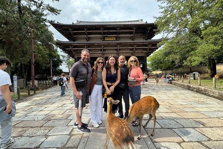 Discover Ancient Nara: Private Car Tour from Kyoto or Osaka