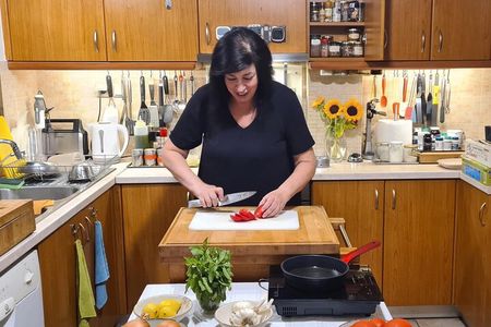 Creative Greek Cooking Class in Athens with Local Host Maria