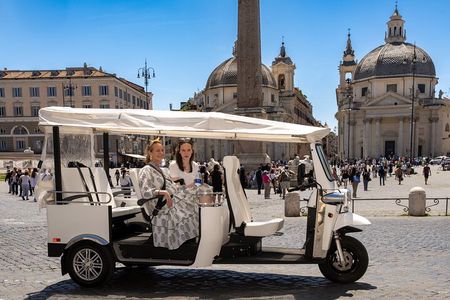 Rome:Tuk-Tuk Private Tour of the City Center