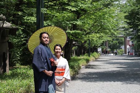 Kimono dressing and photo by ex-stylist of Hotel Gajoen Tokyo