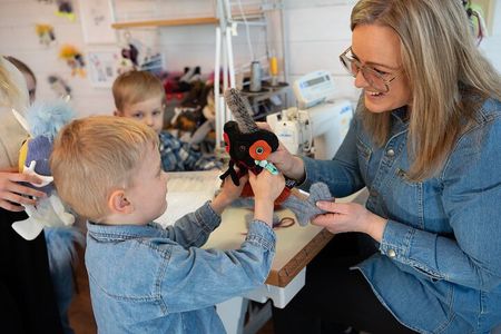 The Wool Monster Workshop - make your own souvenir!