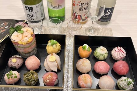 High-Grade Tuna & Wagyu Sushi - Matcha & Mochi- in Yokohama