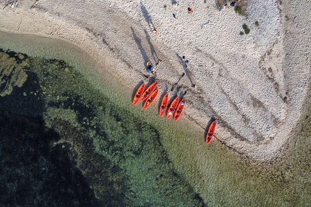 Golfo Aranci Kayak tour with aperitif and dolphin watching