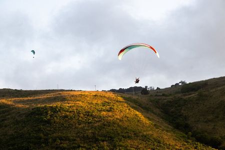 Paragliding flight in Palermo