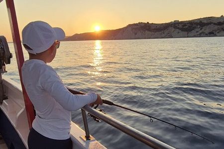 Chania Sunset Rod Fishing Experience