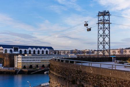 Brest: Historic Walking Tour with Cable Car Tour