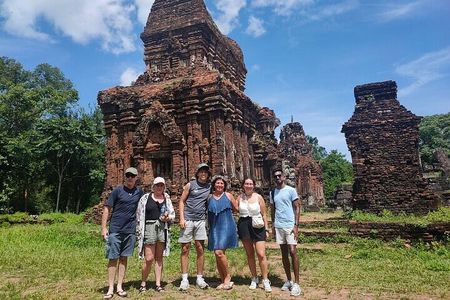 My Son Sanctuary Morning Tour with Rice Paper Making Experience