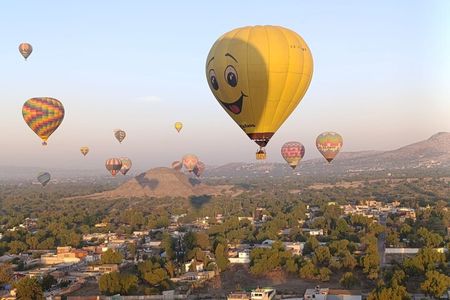 Balloon Flight and Teotihuacan Experiences (Breakfast in Caves)