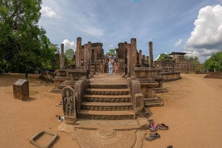 Visiting the Historical Polonnaruwa Ruins and Minneriya Safari 