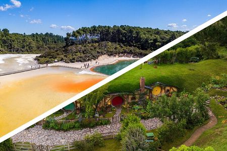 Hobbiton & Rotorua including Wai-O-Tapu - Small Group Tour from Auckland