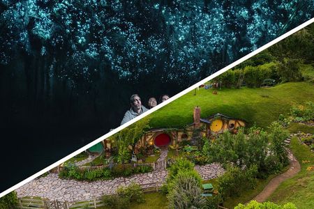 Premium Hobbiton & Waitomo Caves Small Group Tour from Auckland